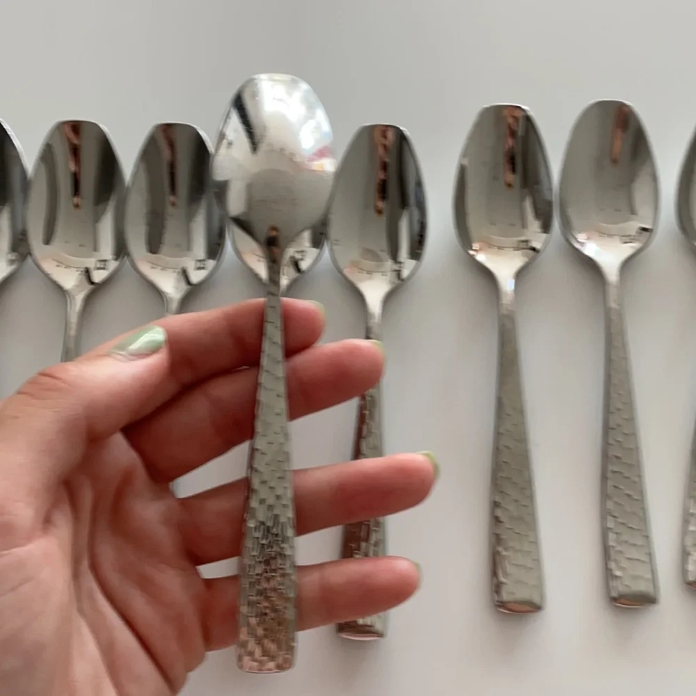 🗽6 CH Spoons | Silverware Set 6 Pieces